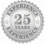 25 Years badge