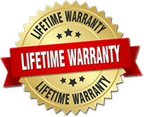 Lifetime Warranty badge