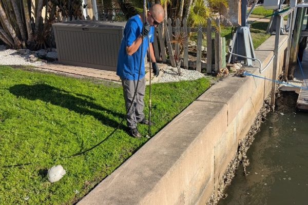 Seawall Erosion Control
