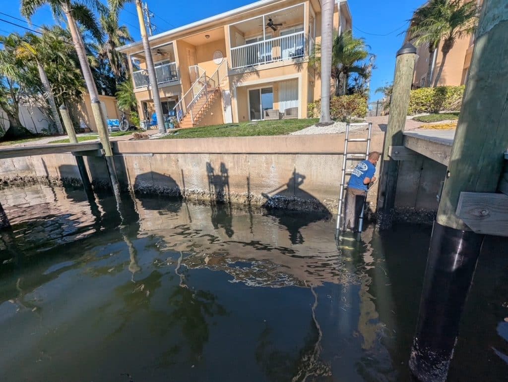 fort myers seawall repair image