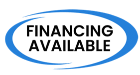 financing available circle badge