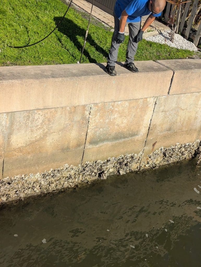Polyurethane Injection for Seawall Repair Polyurethane Injection for Seawall Repair